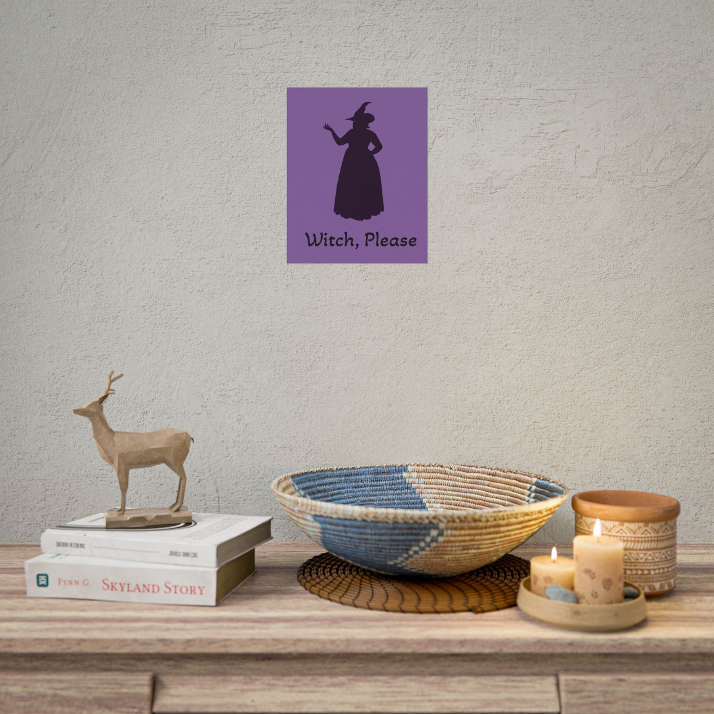 Witch Please Wall Art
