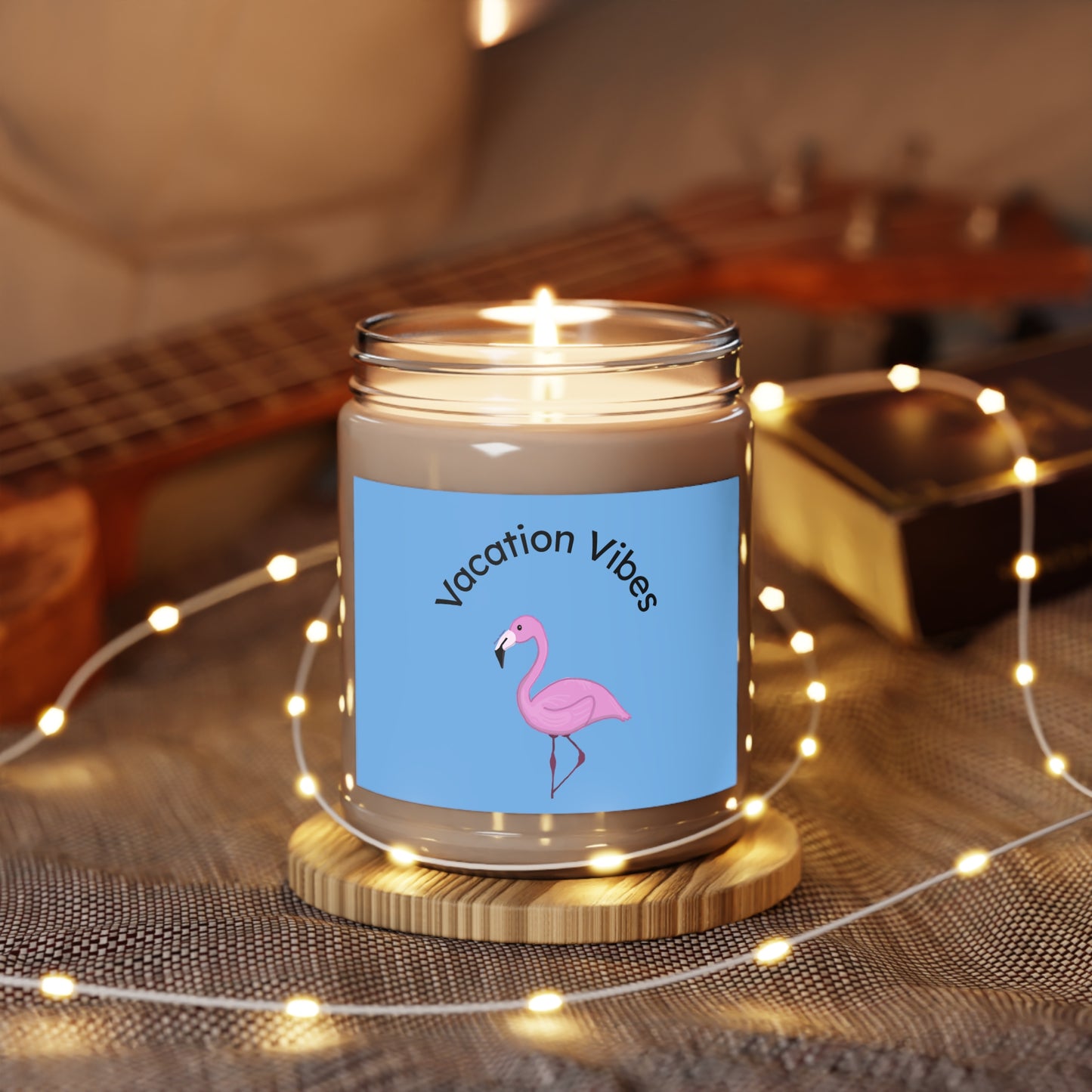 Vacation Vibes Scented Candle | 9oz Floral Candle for Relaxation