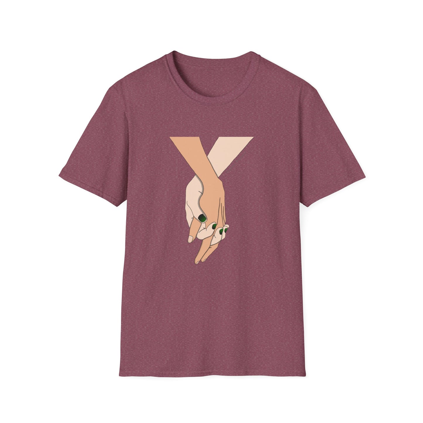 Hand Holding T-Shirt, Unisex Graphic Tee