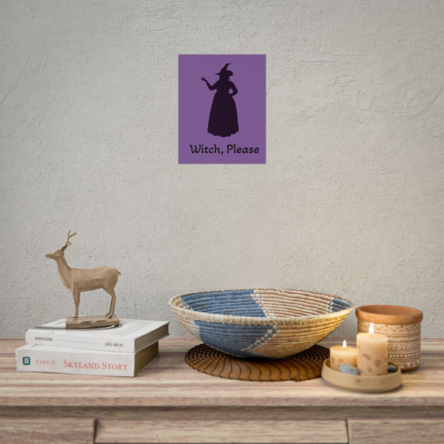 Witch Please Wall Art