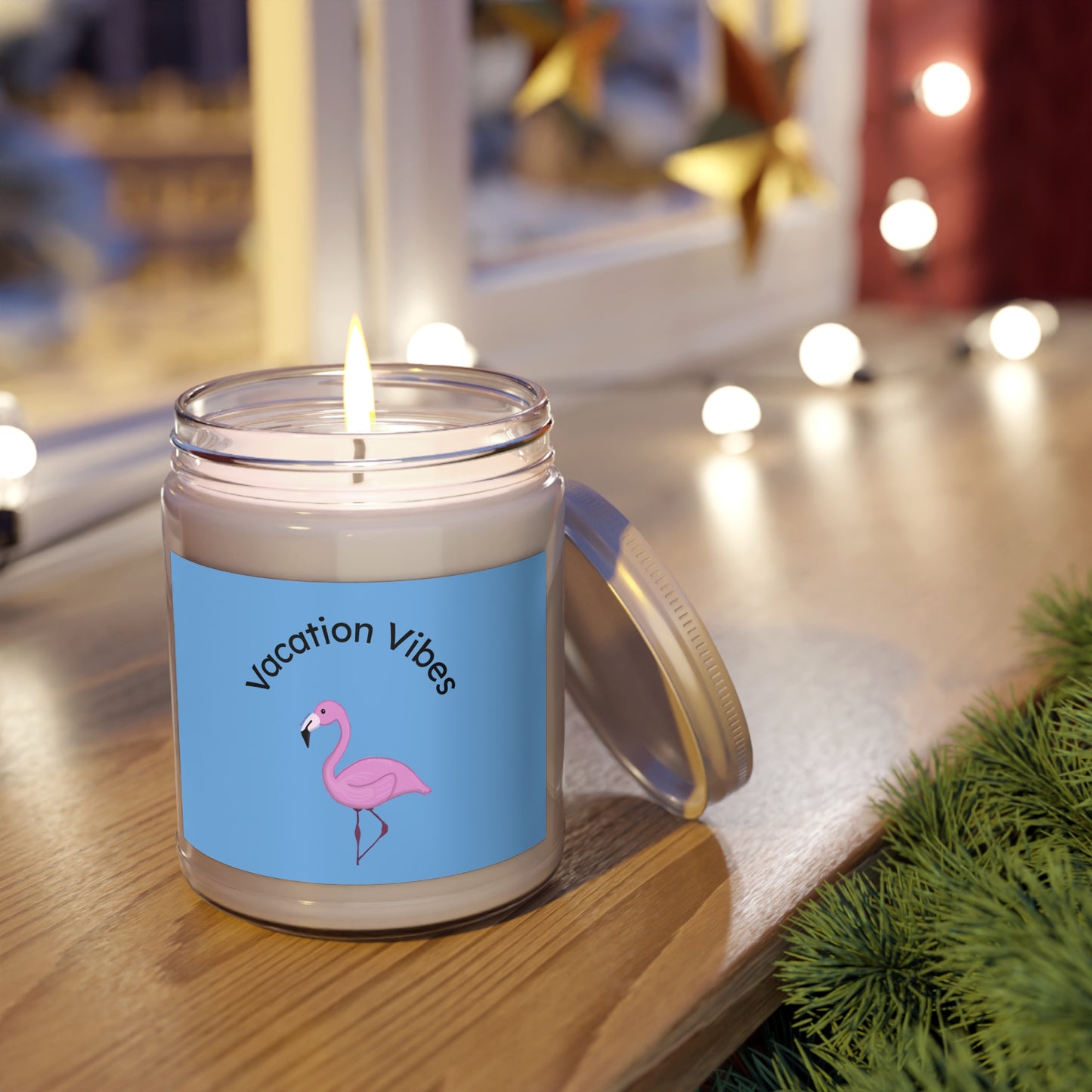 Vacation Vibes Scented Candle | 9oz Floral Candle for Relaxation