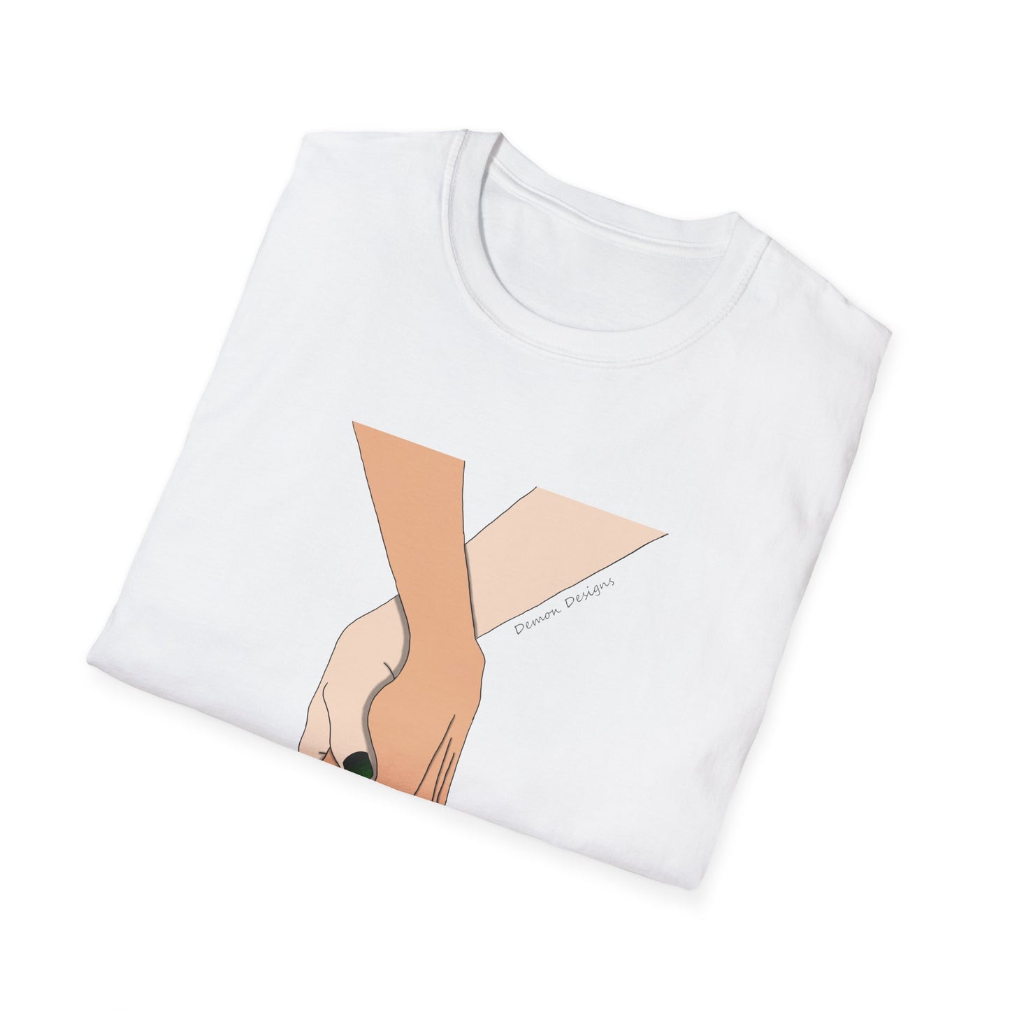 Hand Holding T-Shirt, Unisex Graphic Tee