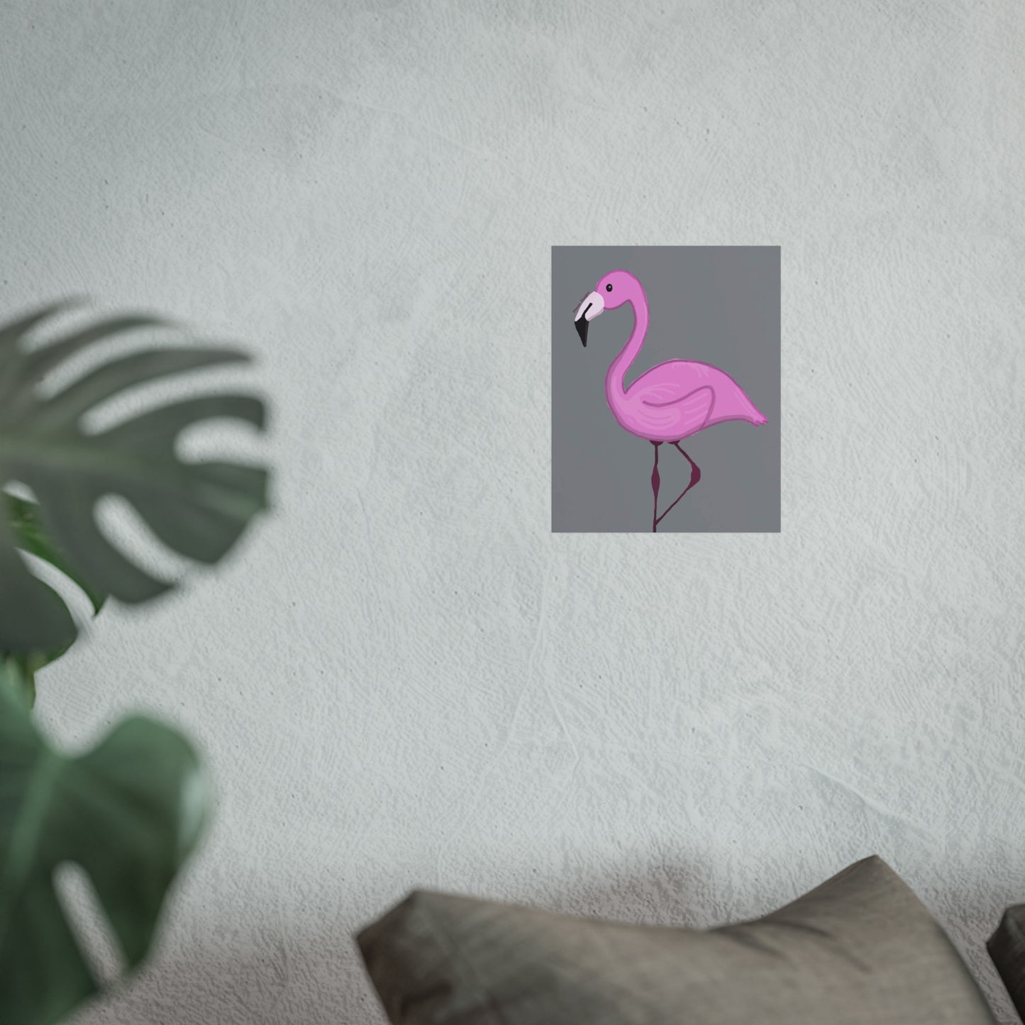 Charming Flamingo Fine Art Posters