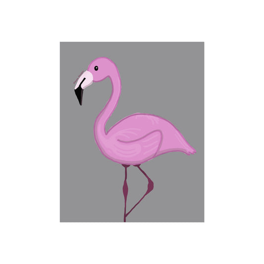 Charming Flamingo Fine Art Posters